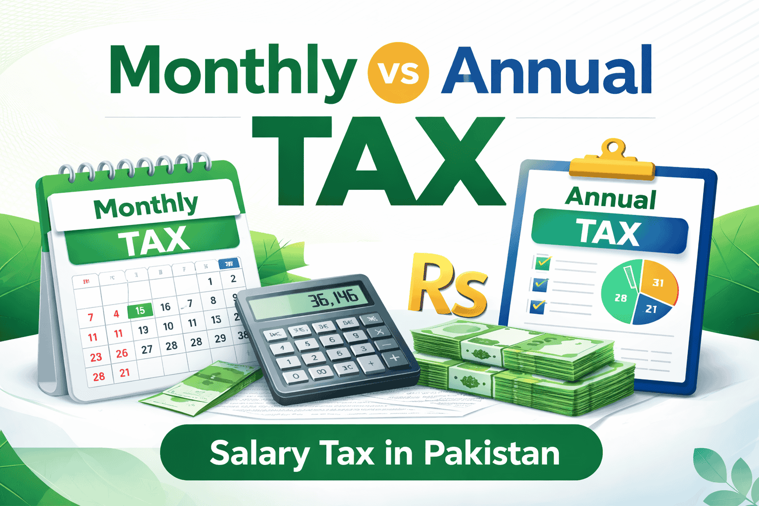 Monthly vs Annual Salary Tax in Pakistan – What’s the Difference?